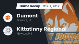 Recap: Dumont  vs. Kittatinny Regional  2017