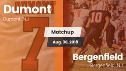 Matchup: Dumont  vs. Bergenfield  2018
