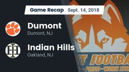 Recap: Dumont  vs. Indian Hills  2018