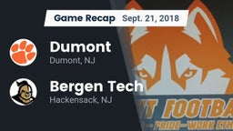 Recap: Dumont  vs. Bergen Tech  2018