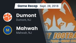 Recap: Dumont  vs. Mahwah  2018