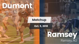 Matchup: Dumont  vs. Ramsey  2018