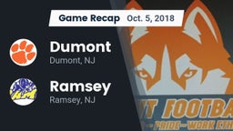 Recap: Dumont  vs. Ramsey  2018