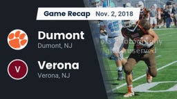 Recap: Dumont  vs. Verona  2018