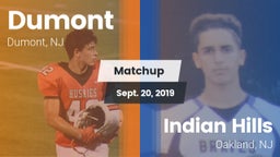 Matchup: Dumont  vs. Indian Hills  2019