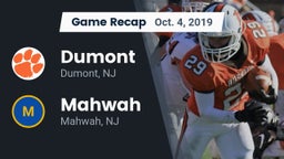 Recap: Dumont  vs. Mahwah  2019