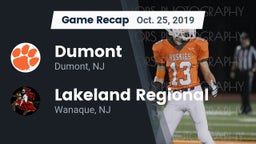 Recap: Dumont  vs. Lakeland Regional  2019