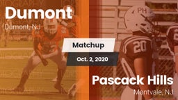 Matchup: Dumont  vs. Pascack Hills  2020