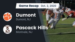 Recap: Dumont  vs. Pascack Hills  2020