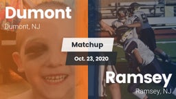 Matchup: Dumont  vs. Ramsey  2020