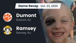 Recap: Dumont  vs. Ramsey  2020