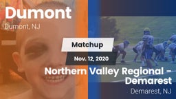 Matchup: Dumont  vs. Northern Valley Regional -Demarest 2020