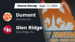 Recap: Dumont  vs. Glen Ridge  2022