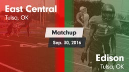 Matchup: East Central High vs. Edison  2016