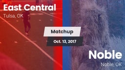 Matchup: East Central High vs. Noble  2017