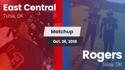 Matchup: East Central High vs. Rogers  2018