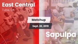 Matchup: East Central High vs. Sapulpa  2019