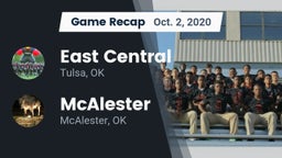 Recap: East Central  vs. McAlester  2020