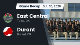 Recap: East Central  vs. Durant  2020