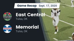 Recap: East Central  vs. Memorial  2020