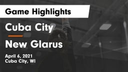 Cuba City  vs New Glarus  Game Highlights - April 6, 2021