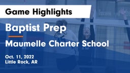 Baptist Prep  vs Maumelle Charter School Game Highlights - Oct. 11, 2022