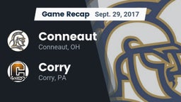 Recap: Conneaut  vs. Corry  2017