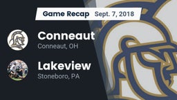 Recap: Conneaut  vs. Lakeview  2018