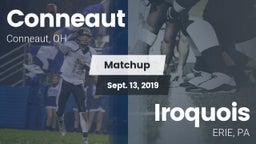 Matchup: Conneaut High vs. Iroquois  2019