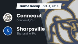 Recap: Conneaut  vs. Sharpsville  2019
