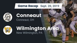 Recap: Conneaut  vs. Wilmington Area  2019