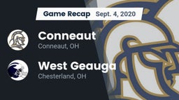 Recap: Conneaut  vs. West Geauga  2020