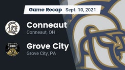 Recap: Conneaut  vs. Grove City  2021
