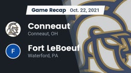 Recap: Conneaut  vs. Fort LeBoeuf  2021