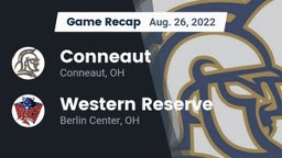 Recap: Conneaut  vs. Western Reserve  2022