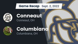 Recap: Conneaut  vs. Columbiana  2022