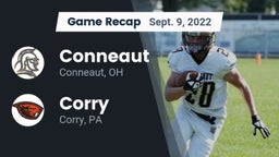 Recap: Conneaut  vs. Corry  2022