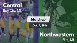 Matchup: Central  vs. Northwestern  2016