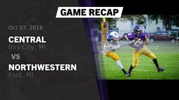 Recap: Central  vs. Northwestern  2016