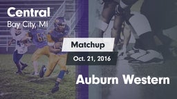 Matchup: Central  vs. Auburn Western  2016