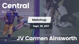 Matchup: Central  vs. JV Carmen Ainsworth 2017