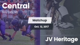 Matchup: Central  vs. JV Heritage 2017