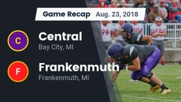 Recap: Central  vs. Frankenmuth  2018