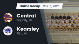 Recap: Central  vs. Kearsley  2020