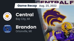 Recap: Central  vs. Brandon  2022