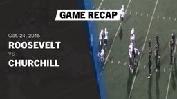 Recap: Roosevelt  vs. Churchill  2015