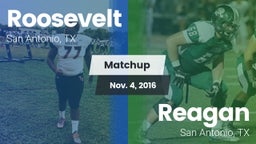 Matchup: Roosevelt High vs. Reagan  2016