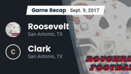 Recap: Roosevelt  vs. Clark  2017