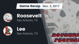 Recap: Roosevelt  vs. Lee  2017