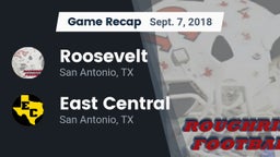 Recap: Roosevelt  vs. East Central  2018